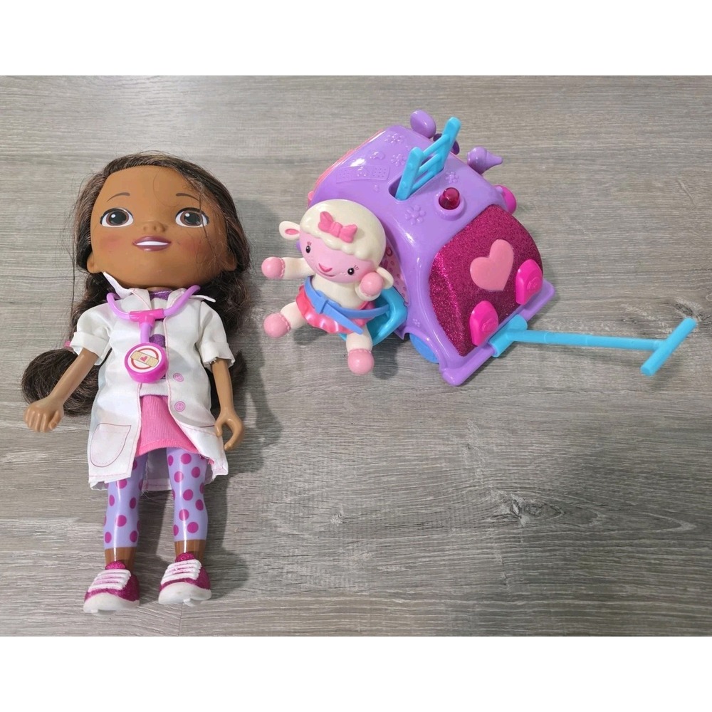 2012 DISNEY DOC MCSTUFFINS WALK N TALK MOBILE DOLL PLAYSET Read